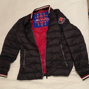 MOOSE KNUCKLES Kids Bomber Jacket